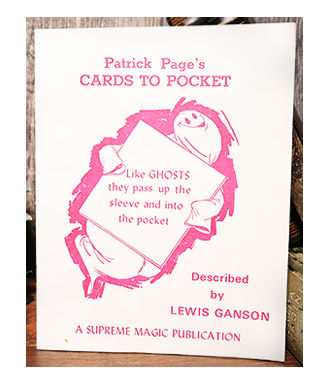 Patrick Page's Cards To Pocket