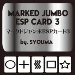 gioco di prestigio marked jumbo esp card