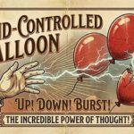 gioco di prestigio mind controlled balloon