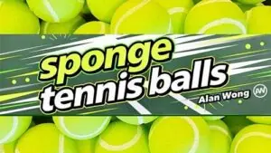 gioco di prestigio sponge tennis balls